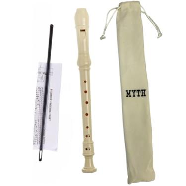 Imagem de Flauta Doce Germanica ou Alemã Soprano + Bag + Vareta De Limpeza