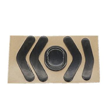 Imagem de 0,6 mm 1 conjunto PTFE moust feet adesivo bordas curvas pés mouse patins para mouse Logitech G604