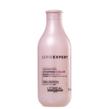 Imagem de Shampoo Serie Expert Vitamino Color L'oreal - 300ml - L'oreal Professi