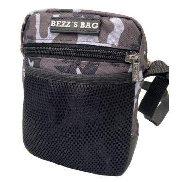 Imagem de Bolsa Shoulder Bag Bezz Transversal Moda Unisexx Pochete Camuflado - B