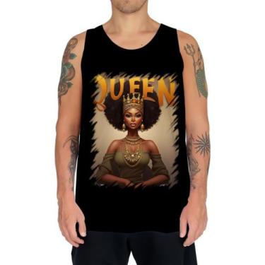 Imagem de Camiseta Regata Rainha Africana Queen Afric 6 - Kasubeck Store