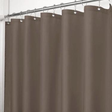 Imagem de VCVCOO Cortina de chuveiro impermeável ou fa de poliéster livre de mofo