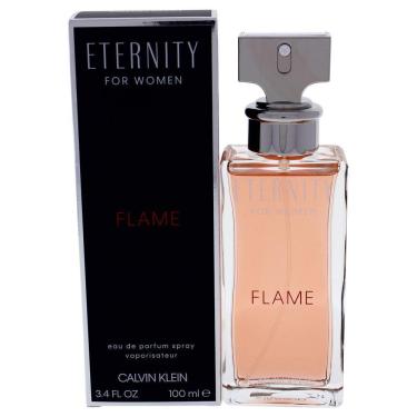 Imagem de Perfume Eternity Flame da Calvin Klein para mulheres - 100 ml de spray EDP