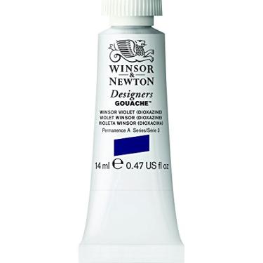 Imagem de Guache Winsor & Newton Designers 14ml S3 Winsor Violet (Dioxazine)