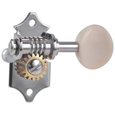 Imagem de Golden Gate Sintonizadores de guitarra acústica vintage F-2215-6 individuais (3+3) - Níquel