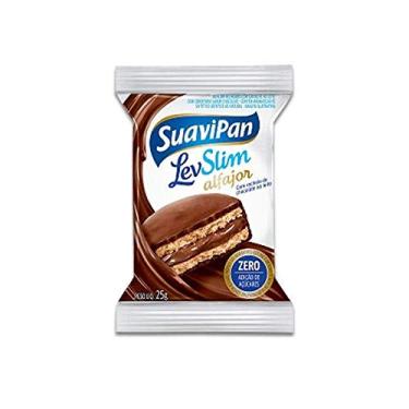 Imagem de ALFAJOR LEVSLIM SABOR CHOCOLATE AO LEITE 25g / DISPLAY C/ 12 UNID.