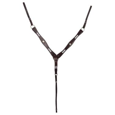 Imagem de Peitoral Largo de Couro SV5197 - Marrom