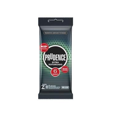 Imagem de Preservativo Prudence Extra Texturizado - 6 unidades