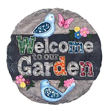 Imagem de Spoontiques Bem-vindo à Pedra Esportiva do Jardim