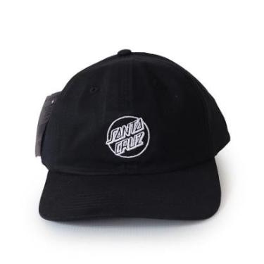 Imagem de Boné Santa Cruz Dad Hat Opus Dot - Preto-Unissex