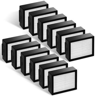 Imagem de Improvedhand Filtros de substituição para i-Robot Roomba E I & J Series i1 i3 i3+ i4 i5/plus i7 i7+/plus i6 i6+ i8 i8+ E5 E6 E7 peças de aspirador de pó 4639161, 12 unidades de substituição de filtro
