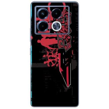 Imagem de Capa Adesivo Skin055 Verso Para Infinix Note 40 5G (X6852) - KawaSkin