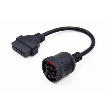 Imagem de Cabo Cummins 9 Pinos Linha Pesada Adaptador Obd2 16 Pinos