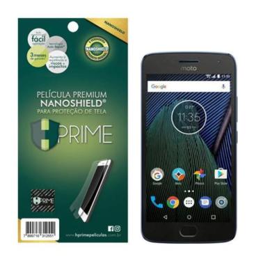 Imagem de Película Premium Hprime Nanoshield Moto G5 Plus - Proteção Contra Impa