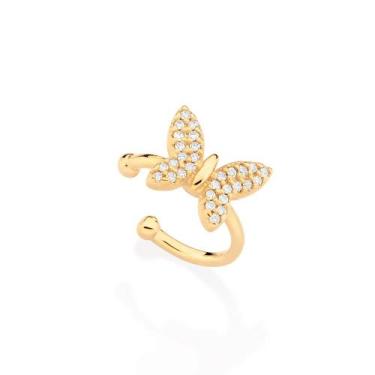 Imagem de Brinco banhado ouro 3x 24k 18k e 22k pressão femininos pequeno piercin