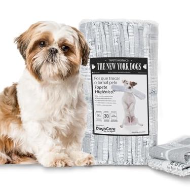 Imagem de DOG’S CARE Tapete Higiênico Descartável The New York Dogs - Tapete Absorvente Para Cães - 60 x 55cm - 30 Unidades