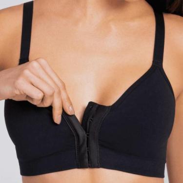 Imagem de Sutiã Loba Power Sustentação com Abertura Frontal 41027-001, Preto, G