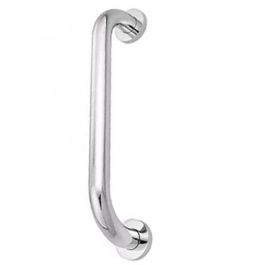 Imagem de Alça Apoio Barra 30cm Inox Banheiro Idoso Deficiente Acessibilidade Ca