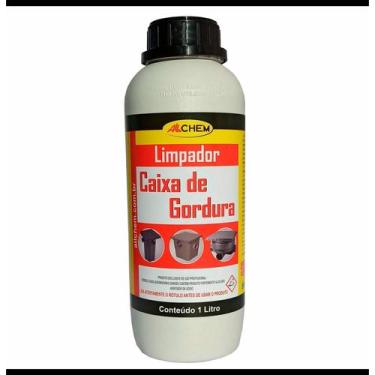 Imagem de Limpador liquido para caixa de gordura allchem 1 litro