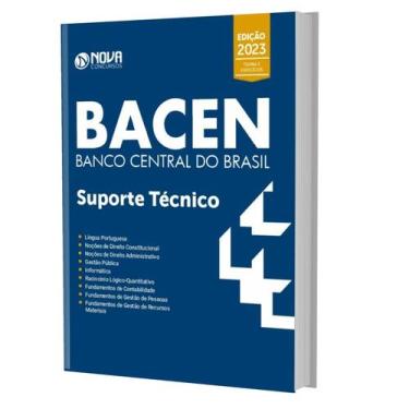 Imagem de Apostila Bacen - Suporte Técnico - Nova Concursos
