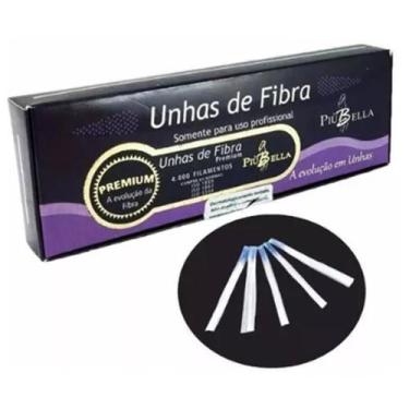 Imagem de 100 Fibra De Vidro Piu Bella Alongamento De Unhas Fibras - A.R Varieda