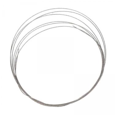 Imagem de 5xdiamond Fio Viu Ferramenta de Corte Perda Mínima 1 Metros/lote, Lâmina de Serra de Corte de Fio de Superfino para Jade, Telha Cerâmica Meta, 6 peças