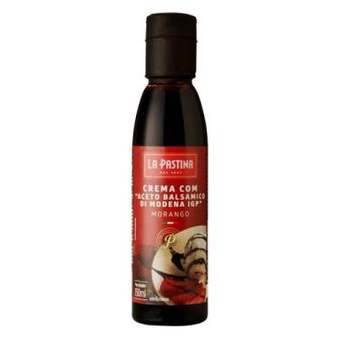 Imagem de Creme aceto balsâmico Italiano sabor morango La Pastina 150ml