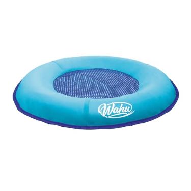 Imagem de WAHU Hydro Pod Light Blue Float/Blue Mesh - Portable Versatile Float with 15 Ways to Use in and Out of Water - Supports Up to 250 Pounds