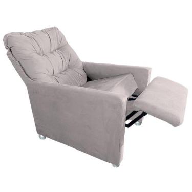 Imagem de Poltrona Reclinável  Itália  - Beatriz Decor , BEBE CLARO