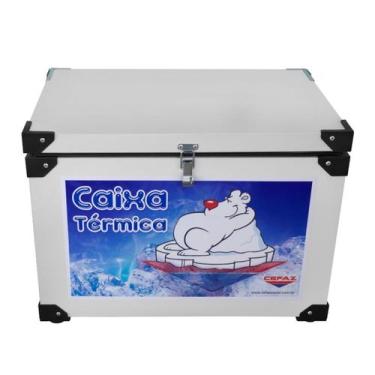 Imagem de Caixa Térmica 278 Litros Chapa Interna Galvanizada Branca Cefaz
