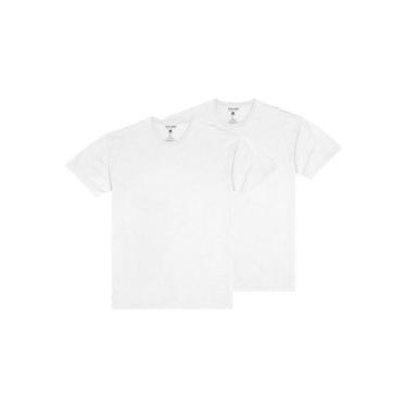 Imagem de Kit com 2 Camisetas Masculina Malwee 1000004423, Preto, G