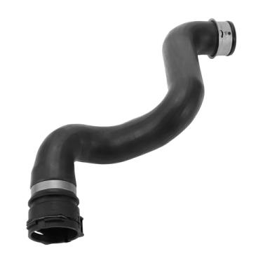Imagem de Partuto Mangueira do radiador Nº A1665000575 Tubo de tanque de água de arrefecimento direito para Mercedes-Benz GL350 2013-2016 borracha preta boa vedação