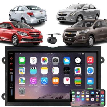 Imagem de Central Multimídia MP5 2 Din Spin Prisma Onix Cobalt 2013 a 2019 Com E
