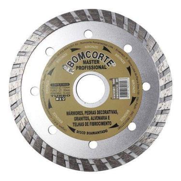 Imagem de Disco Diamantado Master Profissional Seco Turbo 110mm x 20mm - Bomcort