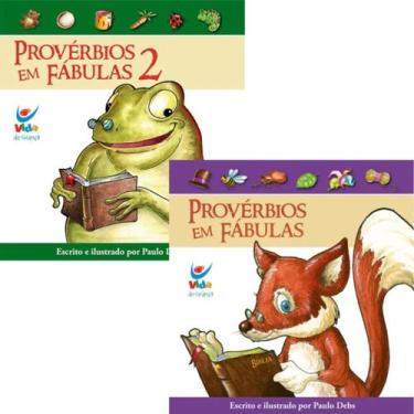 Imagem de Kit Provérbios em Fábulas Volumes 1 e 2 - Paulo Debs - Vida, Único