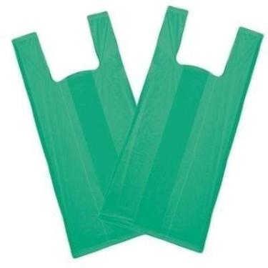 Imagem de Kit De Sacola Reciclada - Verde - 5Kg Sacola 50X70 - Higipack