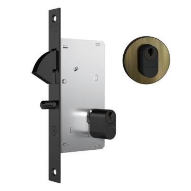 Imagem de Fechadura Para Porta de Correr Stam 950 Antique E-Coat