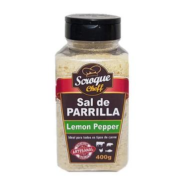 Imagem de Sal de Parrilla Scroque Cheff 400g, Lemon Pepper