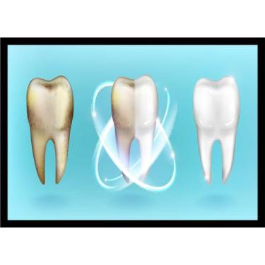 Imagem de Quadro Decorativo Dentista Consultórios Odontológicos Tratamento Dentá