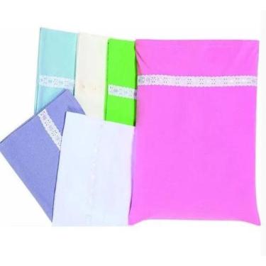 Imagem de Fronha para Travesseiro de Bebê em Malha 01 Peça - Diversas Cores Códi