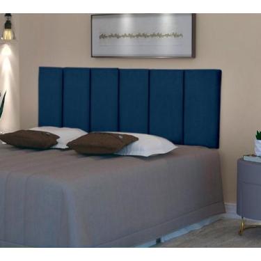 Imagem de Cabeceira Suspensa Almofada Cama Solteiro 140 cm Dubai - Magazine L, A