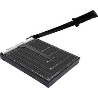 Imagem de Guilhotina Cortadeira PC-GTZK01 Preta para 10 Folhas A4 - Procalc