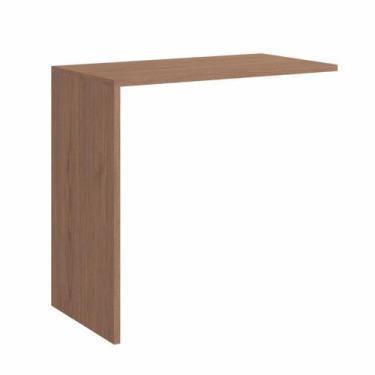 Imagem de Escrivaninha Modulada Requinte - Macadâmia - Móveis Castro, Marrom