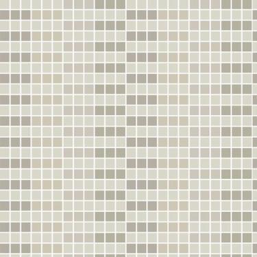 Imagem de Papel de Parede Autocolante Pastilhas Quadriculadas Em Tons Frio, Bege