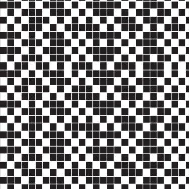 Imagem de Papel de Parede Autocolante Pastilhas Quadriculadas Clássica Nas Cores