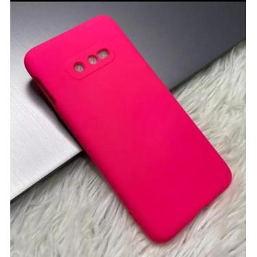 Imagem de Capa Capinha Case Samsung Galaxy S10/S10E/S10+ Plus Silicone Aveludado