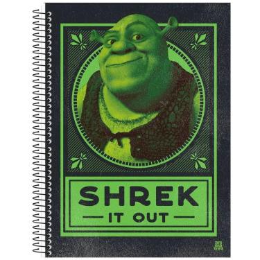 Imagem de Caderno Univ. 80 Folhas DreamWorks Shrek - Animativa
