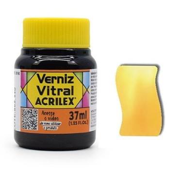 Imagem de Verniz Vitral Acrilex 37ml, 536 - AMARELO CÁDMO
