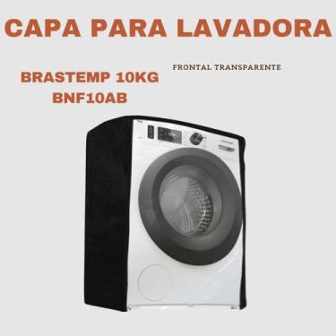 Imagem de Capa para lavadora brastemp 10kg bnf10ab transparente flex - Capas Fle