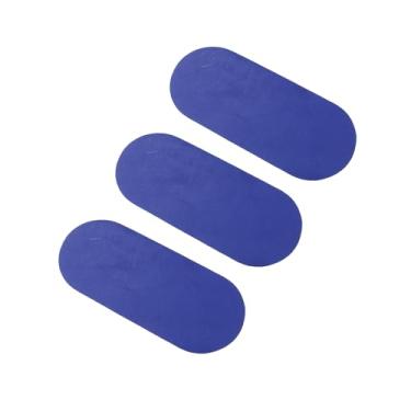 Imagem de VekAuto 3 peças de adesivos de reparo de PVC com cola, kit profissional de reparo de caiaque para barcos infláveis, barcos de borracha, canoa, azul, acessórios automotivos